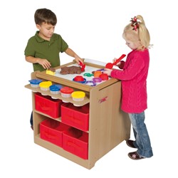 Desk To Easel Art Cart At School Outfitters