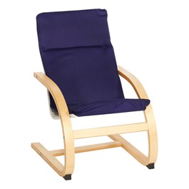 Kiddie Arm Chair - 10\" Seat Height - Blue