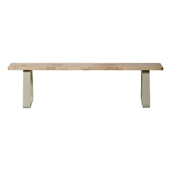 Maple Locker Room Bench W Aluminum Trapezoid Legs 6 L