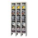 Clear-View Plus Three-Wide Five-Tier Lockers (12\" H Openings)
