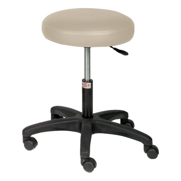 Economy Air-Lift Stool w/ Single Lever Height Adjustment - Rodeo Tan