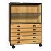 Combo Storage Cabinet w/out Doors - Standard Frame (Five Drawers)