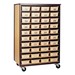 10-Shelf Storage Cabinet w/out Doors - Reinforced Frame<br>Shown w/ option tote trays