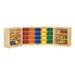 20-Tray Fold & Lock Storage Unit w/ Colorful Trays