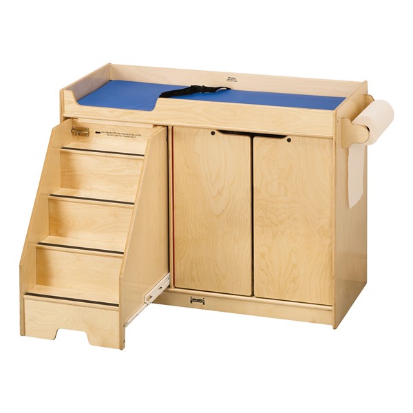 Jonti Craft Changing Table W Stairs At School Outfitters