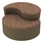 Shapes Series II Designer Soft Seating - Teardrop - Dark Latte/Chocolate