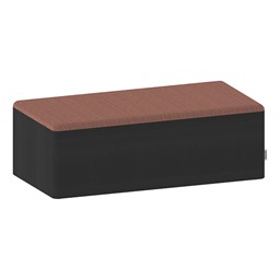 Shapes Series II Designer Soft Seating - Bench Ottoman - 12" H