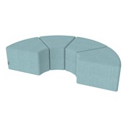 Shapes Series II Soft Seating Set - Wedge (Four 12"H) Grade 1 Material