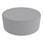 Shapes Series II Vinyl Soft Seating - Large Round (12" H) - Light Gray Smooth Grain