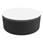 Shapes Series II Soft Seating Tabletop - Large Round (12" H) - Black Smooth Grain