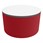Shapes Series II Soft Seating Tabletop - Large Round (18" H) - Red Smooth Grain