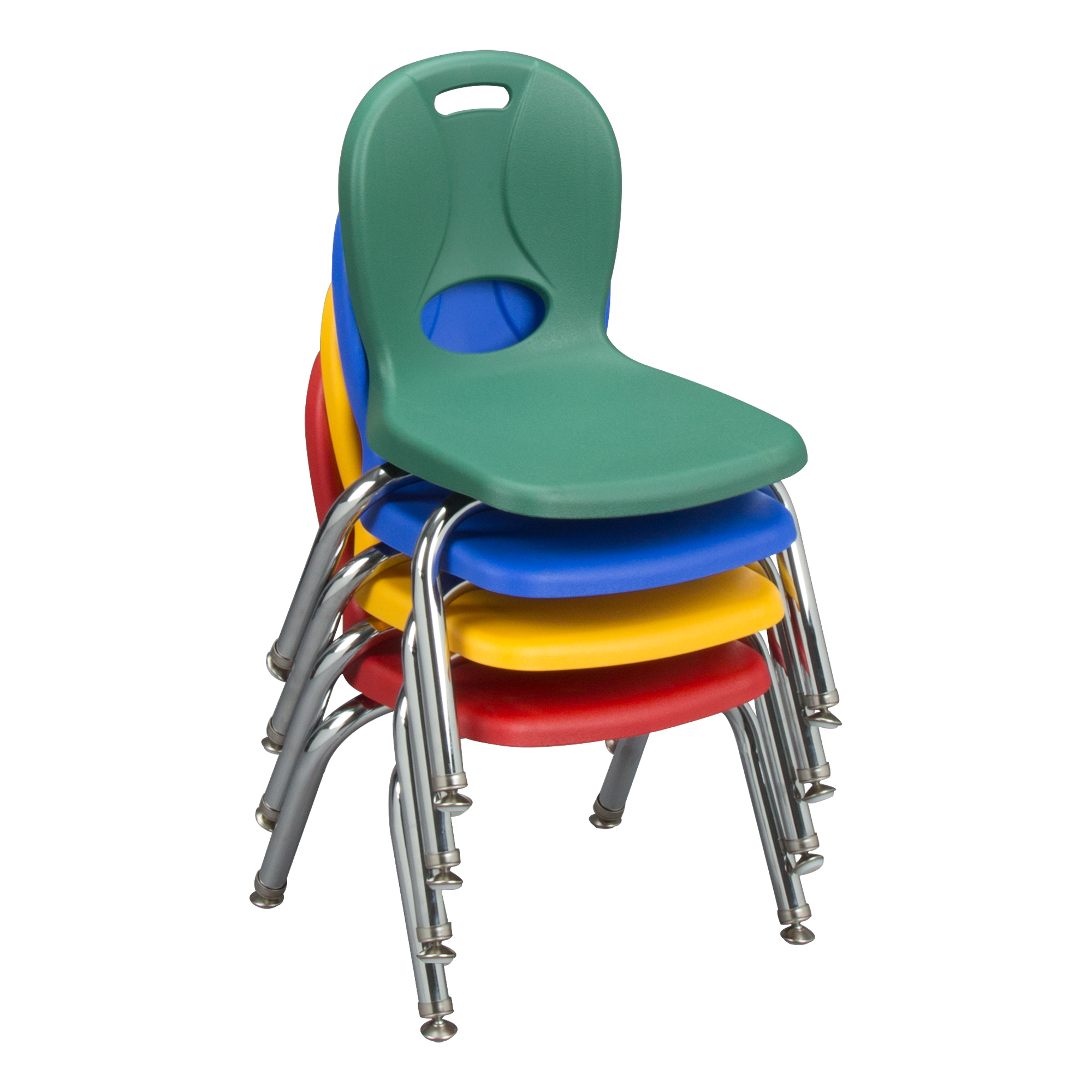 Sprogs Pack Of Four Assorted Colors Structure Series Preschool Chair   Lnt 110 Ca 2 