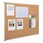 Natural Cork Board w/ Aluminum Frame - Pack of Two
