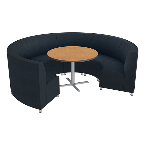 Learniture Shapes Series II Banquette Vinyl Soft Seating Set - Six ...