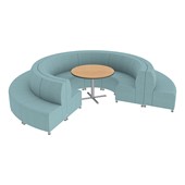Curved Lounge Seating