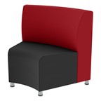 Shapes Series II Banquette Vinyl Soft Seating - Inner Curve