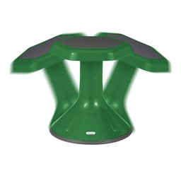 Active Learning Stool (12" Stool Height) - Green - Range of Motion