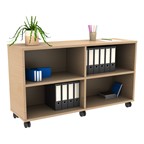 Shapes Series Straight Mobile Shelving