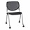 Energy Series Perforated Back Mobile Stack Chair w/o Arms - Black