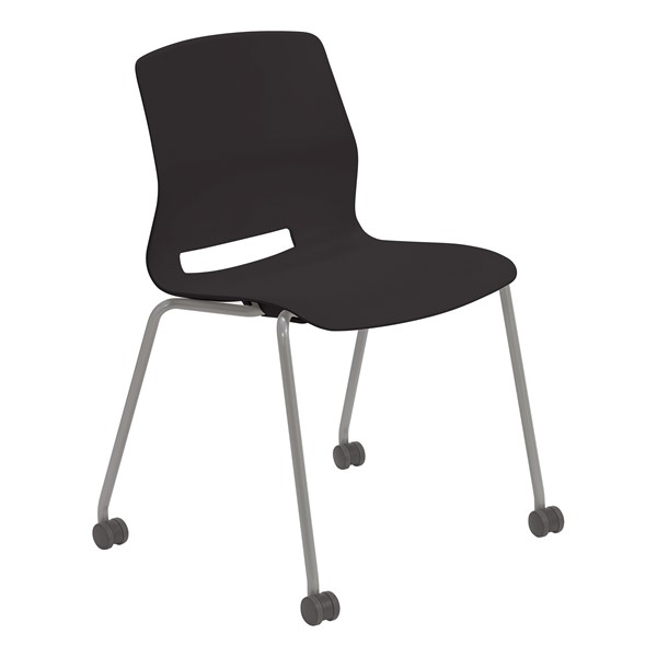 Scholar Series Mobile Chair w/ out Arms - Black