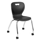 Shapes Series Mobile School Chair - Front