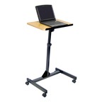 Mobile Adjustable-Height Lectern Stand