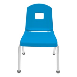 Split-Bucket Preschool Chair - Bright Blue