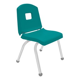 Split-Bucket Preschool Chair - Teal