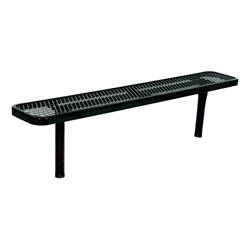 Norwood Commercial Furniture Heavy Duty Park Bench W O Back At School Outfitters