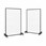 Portable Ballistic Partition (6' 6" H x 4' W) - Magnetic Dry Erase Board