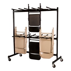 Two Tier Folding Chair Dolly At School Outfitters