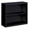 Metal Bookcase (30" H) - Black
