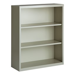 Metal Bookcase (42" H) - Gray