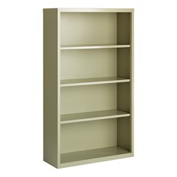 Metal Bookcase (60" H) - Gray