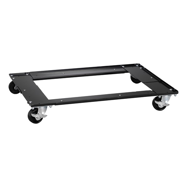 Adjustable Lateral File & Cabinet Caddy - Black