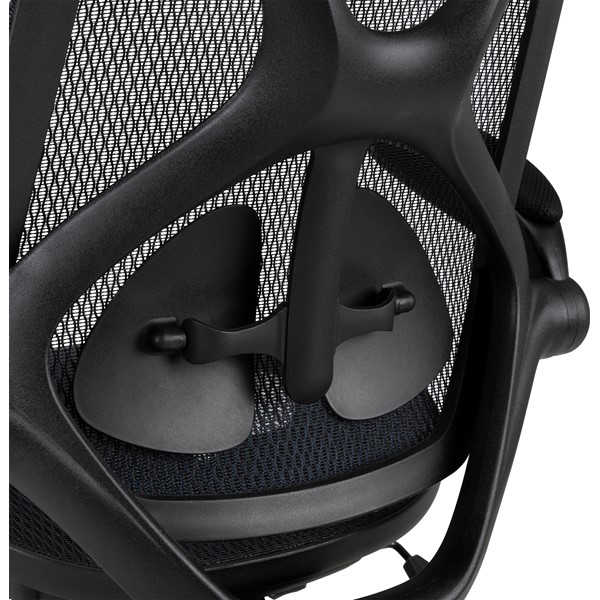Breathable Mesh Office Chair w/ Flip-Up Arms - Back