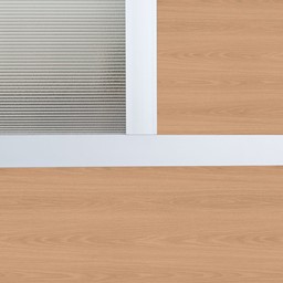 Modern Privacy Panel w/ Colored & Translucent Infill Panels