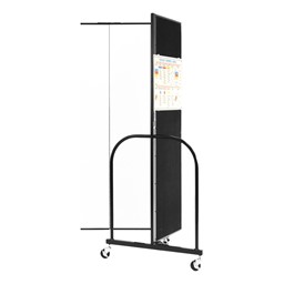 6' H Whiteboard Tackable Portable Partition