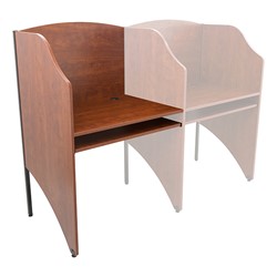 Single Sided Study Carrel Adder Unit At School Outfitters