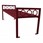 Evanston Series Bench w/o Back-Yhown ie Furniture\Nor-Yal1171-Burgundy