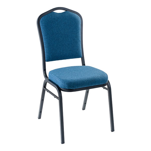 9300 Stack Chair -Natural Blue/Black