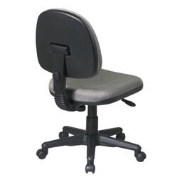 Work Smart Deluxe Ergonomic Task Chair w/o Arm Rests - Icon Gray