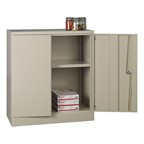 Metal Storage Cabinet (42" H) - Putty