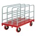 Heavy-Duty Panel Mover w/ Four Uprights - Two Fixed, Two Swivel Casters