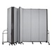 7' 4" H Heavy-Duty Freestanding Portable Partition