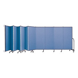 6\' H Wall-Mount Partition - 11 Panels