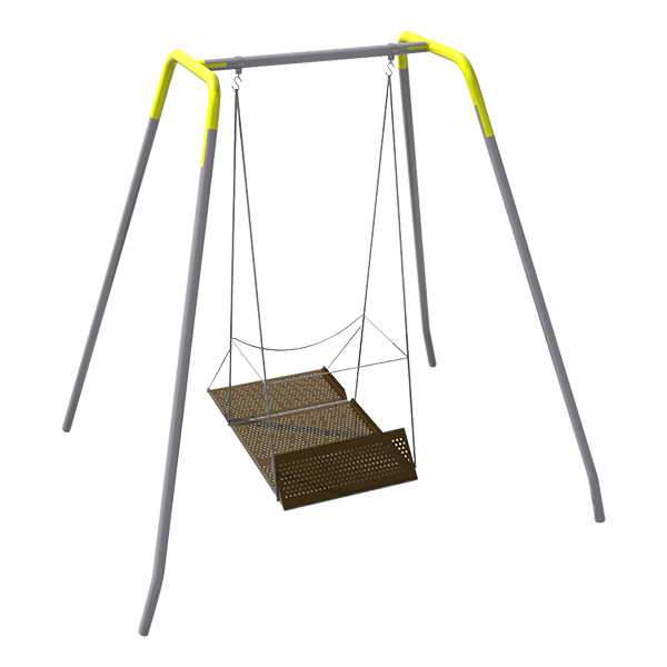 Sportsplay Equipment Inc One Bay Wheelchair Swing Set At