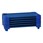Blue Stackable Daycare Cot - Toddler (40" L) - Pack of Cots - Stacked