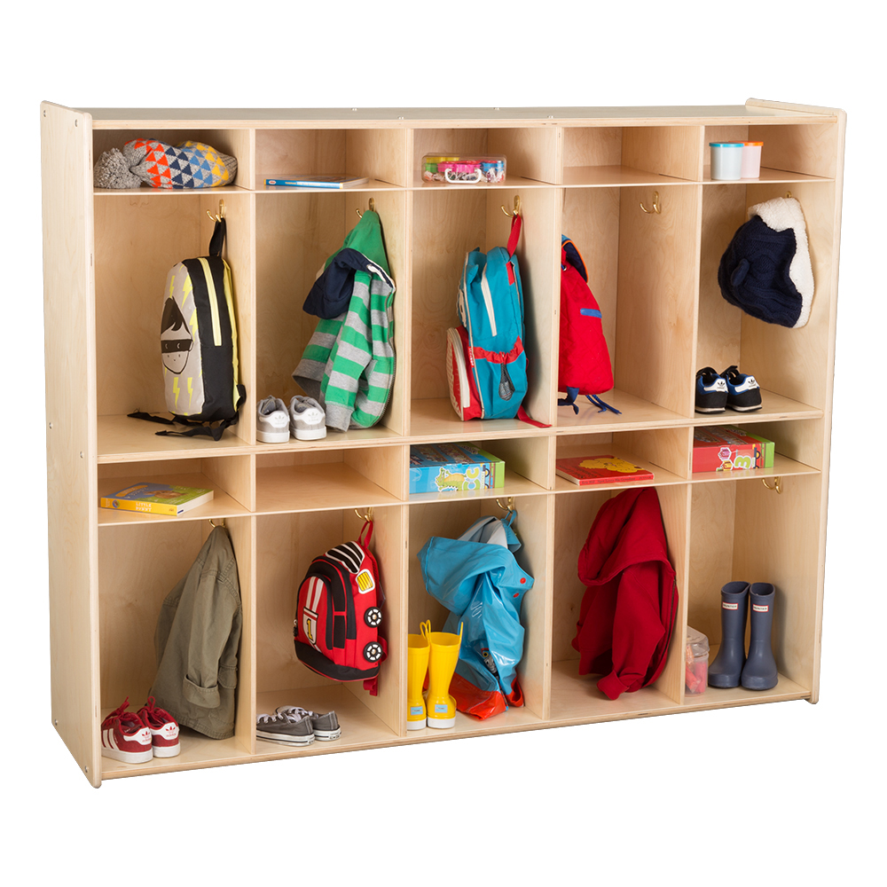 Sprogs 10-Section Classroom Locker at School Outfitters