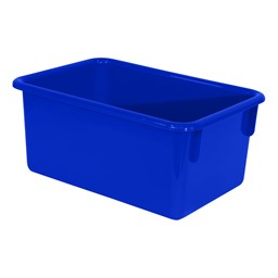 Maple 20-Tray Cubby Storage Unit - Blue Tray